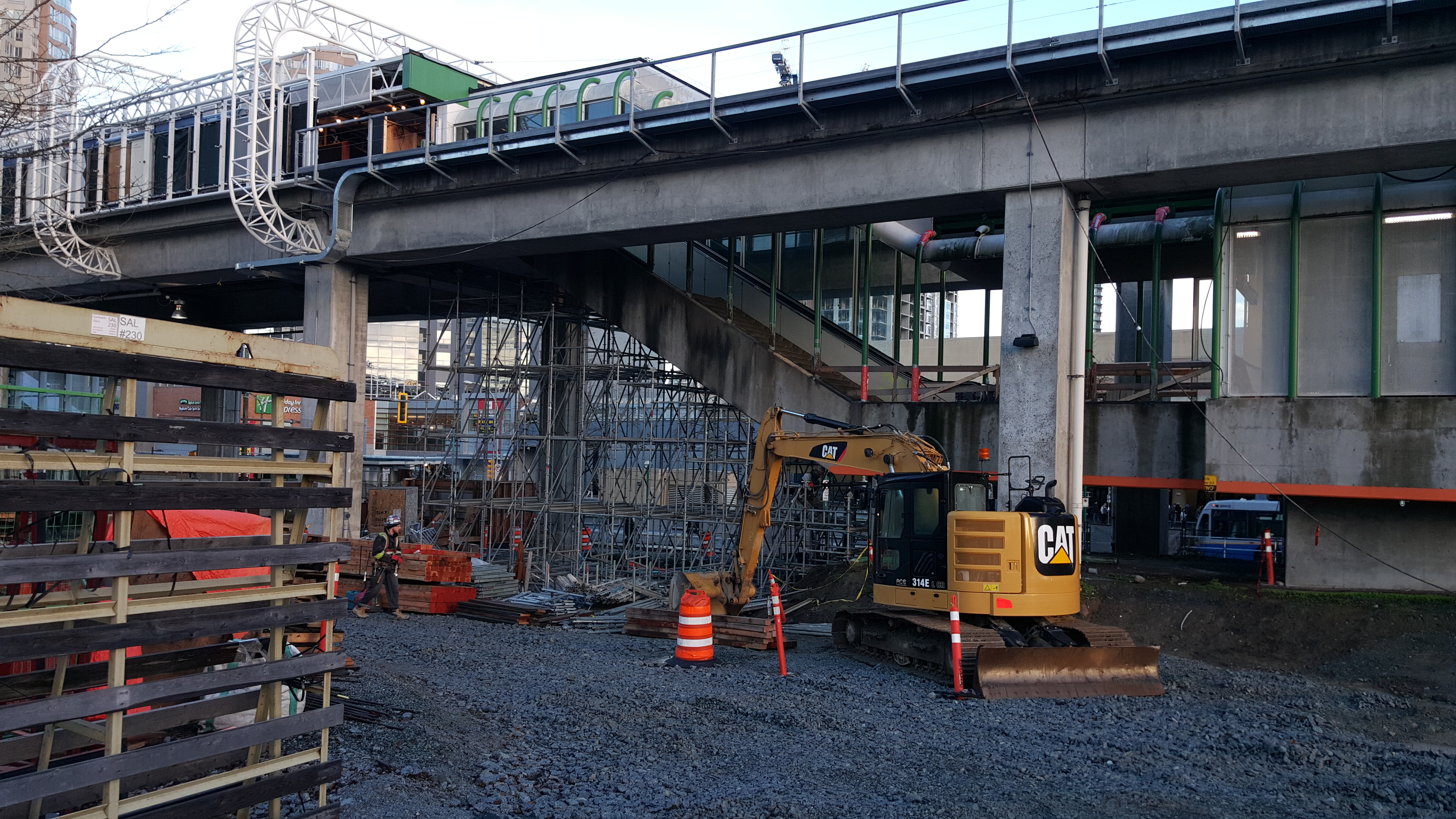 Metrotown Skytrain Station, Burnaby 